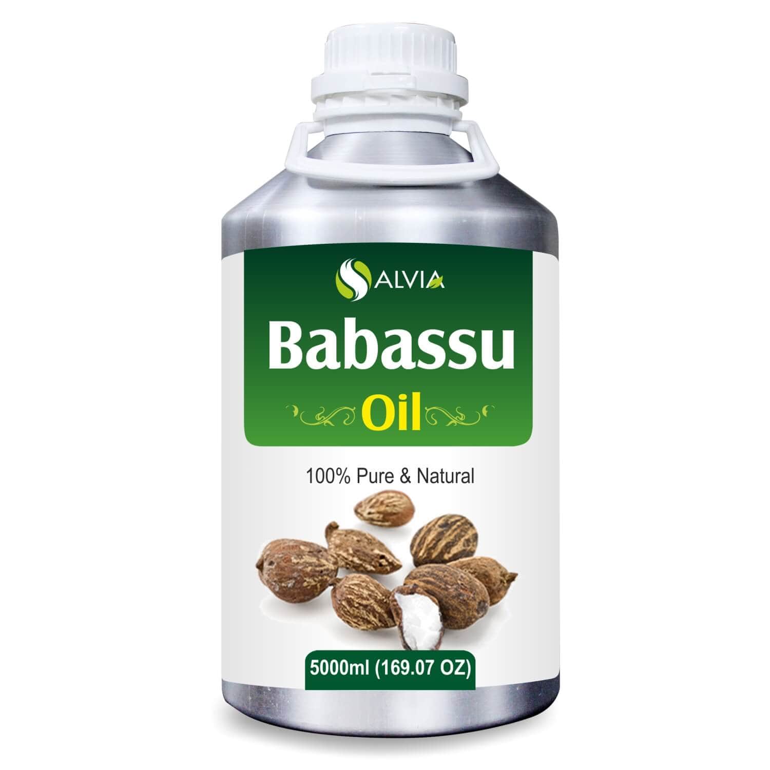 Salvia Natural Carrier Oils 5000ml Babassu Oil (Orbignya-Oleifera)